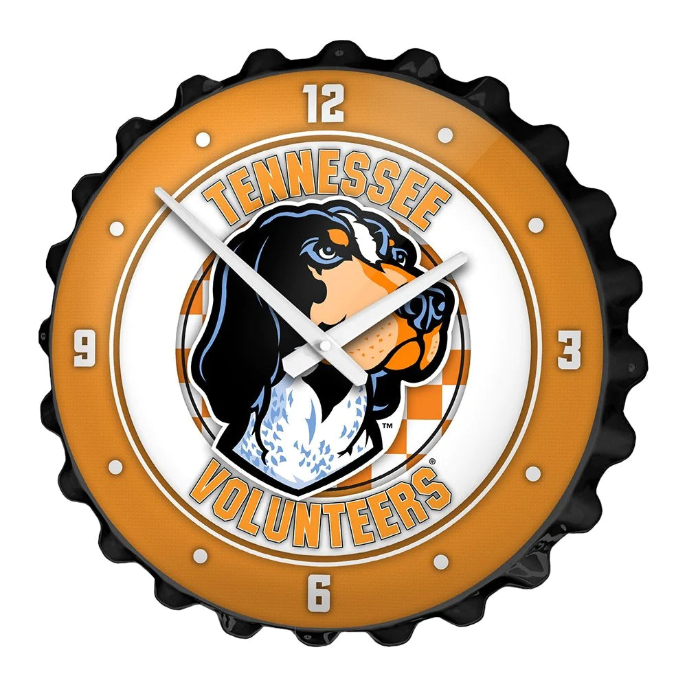 Tennessee Volunteers: Mascot - Bottle Cap Wall Clock