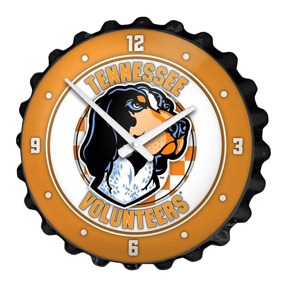 Tennessee Volunteers: Mascot - Bottle Cap Wall Clock