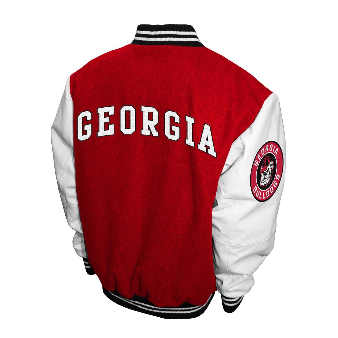 Georgia Bulldogs Graduate Full-Snap Jacket