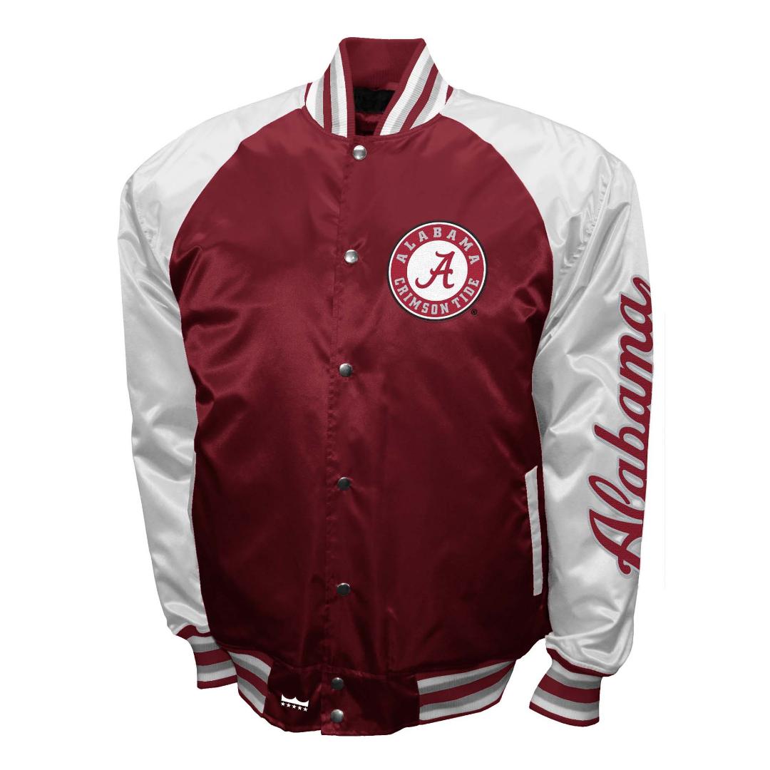 Alabama Crimson Tide Power Game Full-Snap Jacket - J&W Sports Apparel