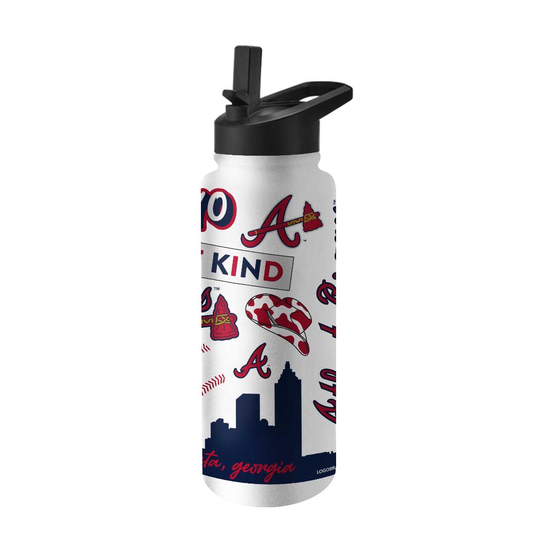 Atlanta Braves 34oz Native Quencher Bottle - J&W Sports Apparel