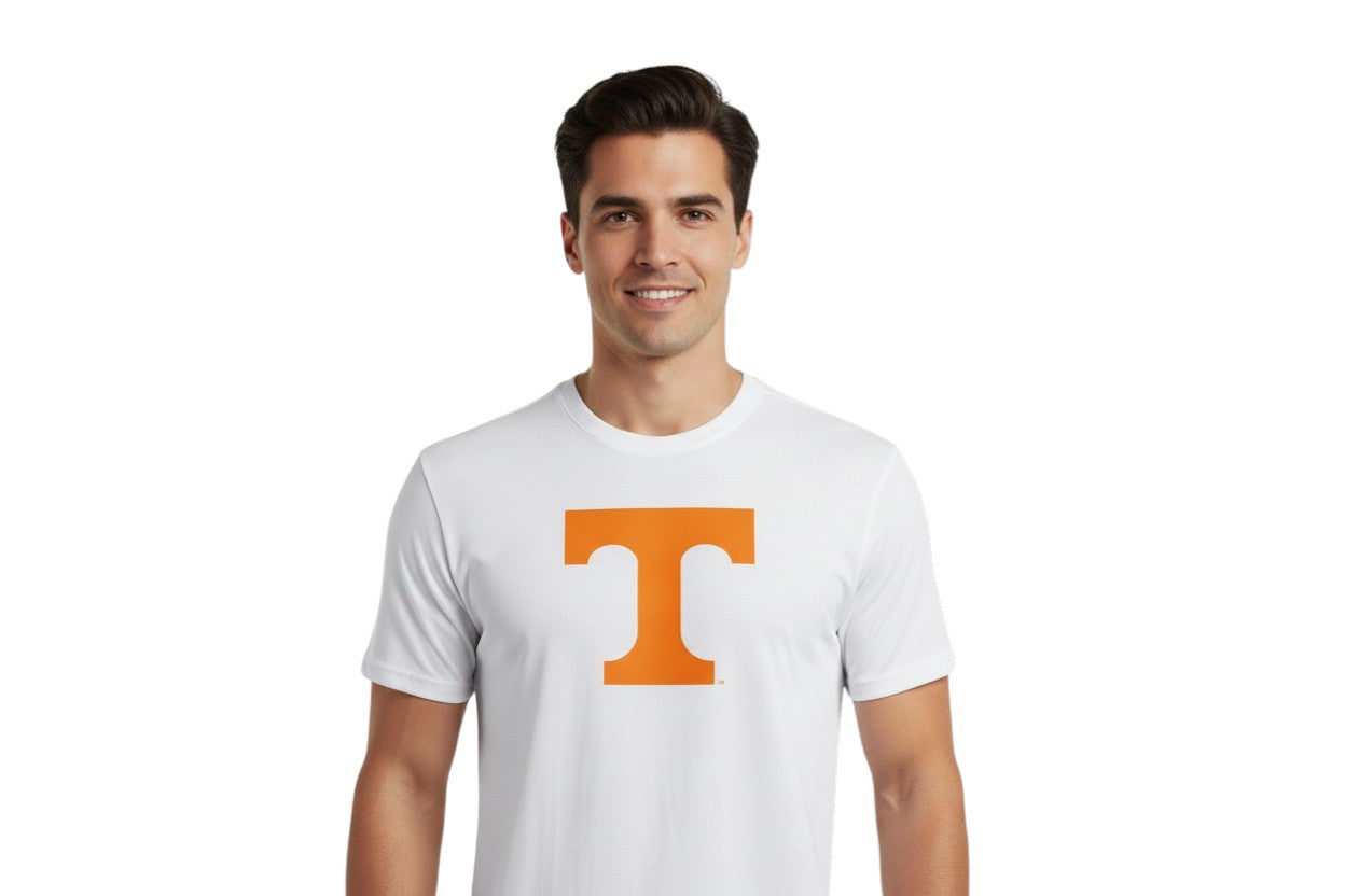 Tennessee Volunteers Primary Team Logo T-Shirt - White