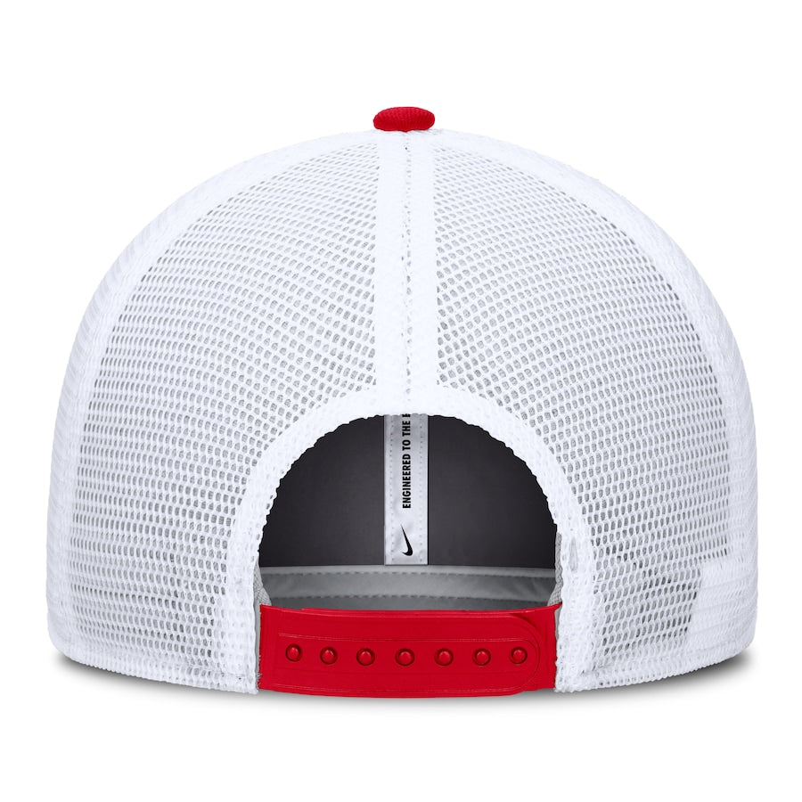 Georgia Bulldogs Nike Primetime Rise City Trucker Adjustable Hat - Red/White - J&W Sports Apparel