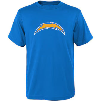 Los Angeles Chargers Youth Primary Logo T-Shirt - Powder Blue Youth - J&W Sports Apparel