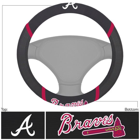 Atlanta Braves Steering Wheel Cover