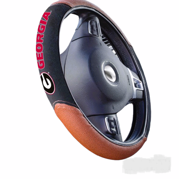 Georgia Bulldogs Sports Grip Steering Wheel Cover