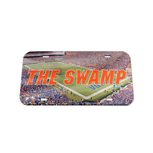 FLORIDA GATORS SPECIALTY ACRYLIC LICENSE PLATE- THE SWAMP