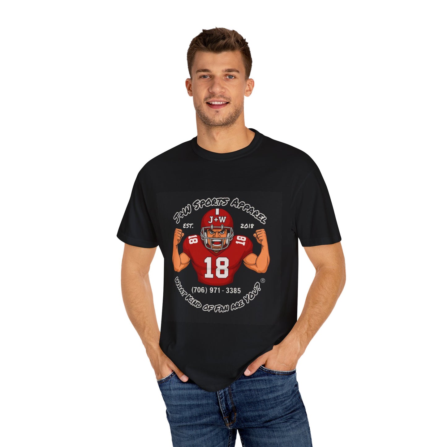 Sporty Graphic T-Shirt - Perfect for Game Day, Fitness Enthusiasts, Football Fans, Birthday Gifts, Casual Wear