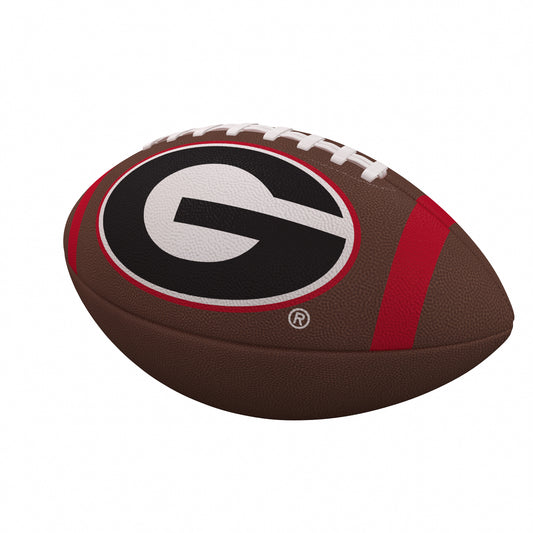 Georgia Team Stripe Full-Size Composite Football
