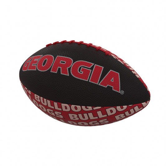 Georgia Repeating Mini-Size Rubber Football