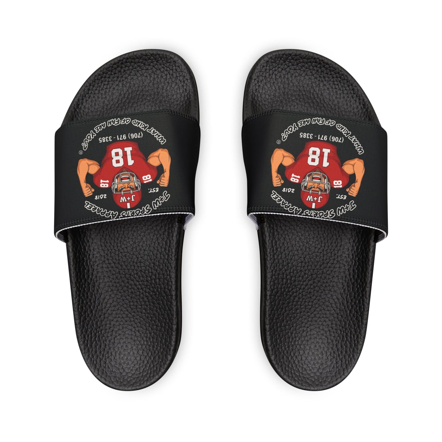 Men's PU Slide Sandals