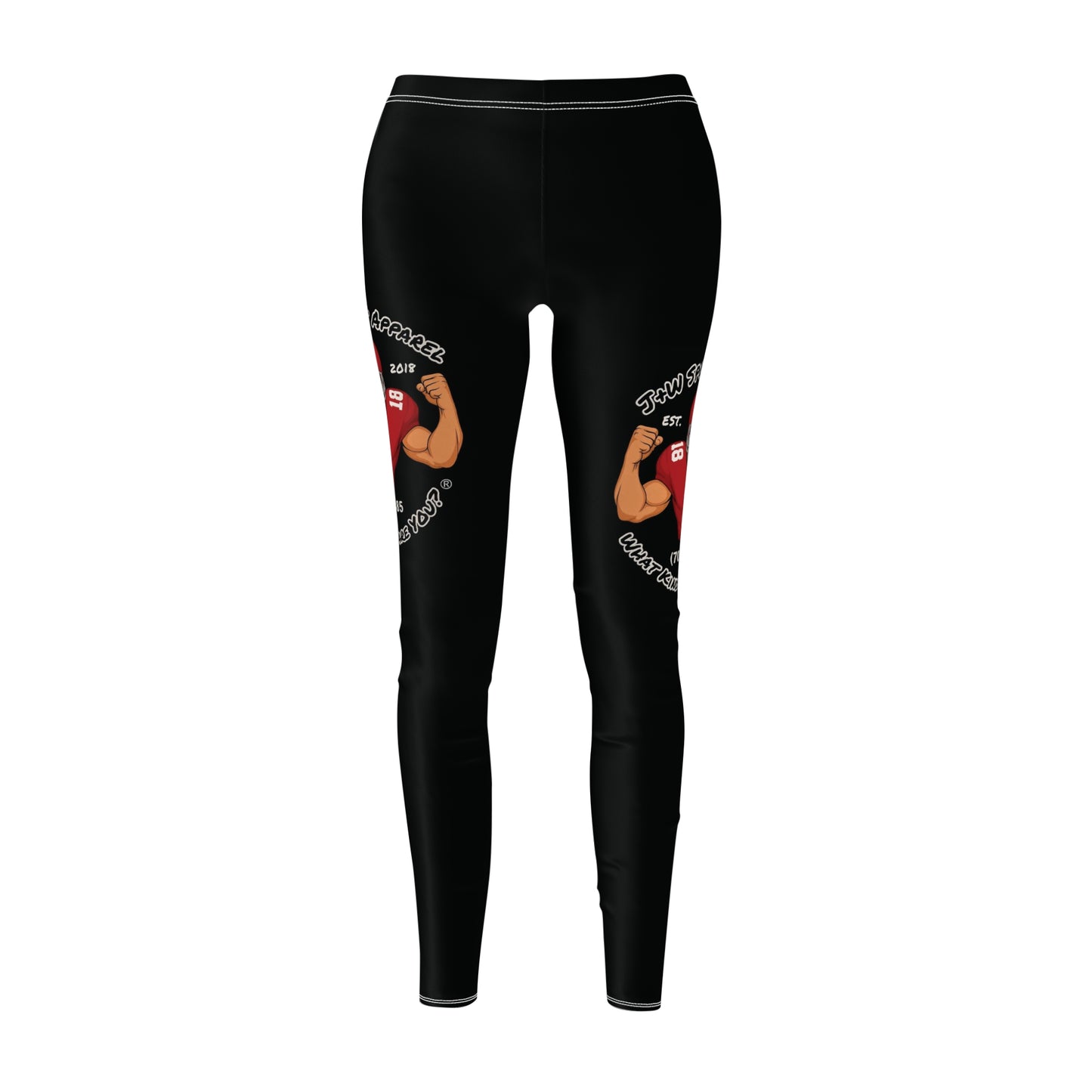 Women's Cut & Sew Casual Leggings (AOP)