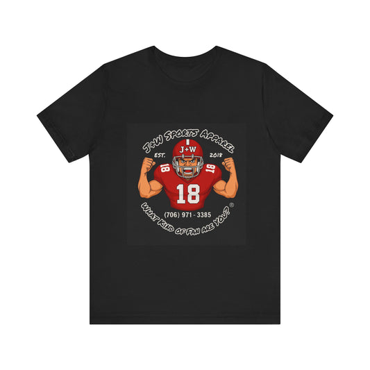 Sports Fan Jersey Tee: Celebrate Your Team Spirit, Unisex T-Shirt, Perfect for Game Days, Gift for Sports Lovers, Casual Wear