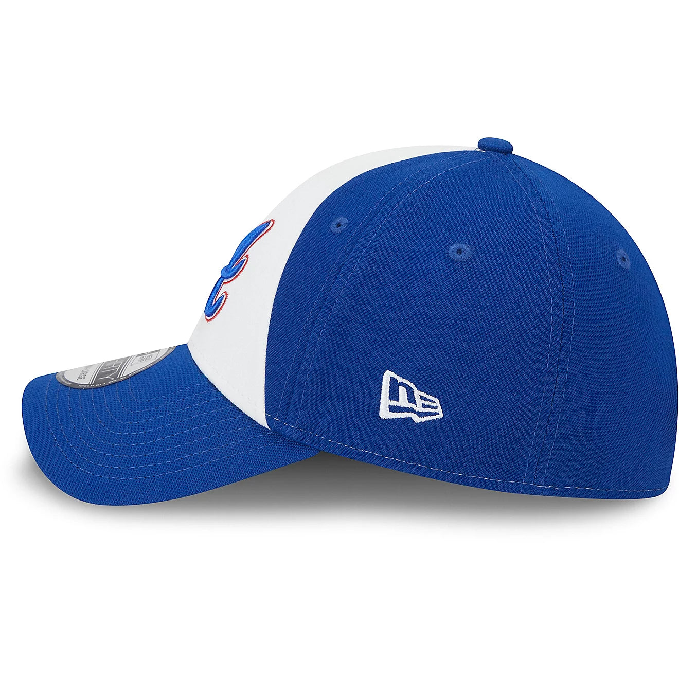 Atlanta Braves New Era 2023 City Connect 39THIRTY Flex Fit Hat - White/Royal
