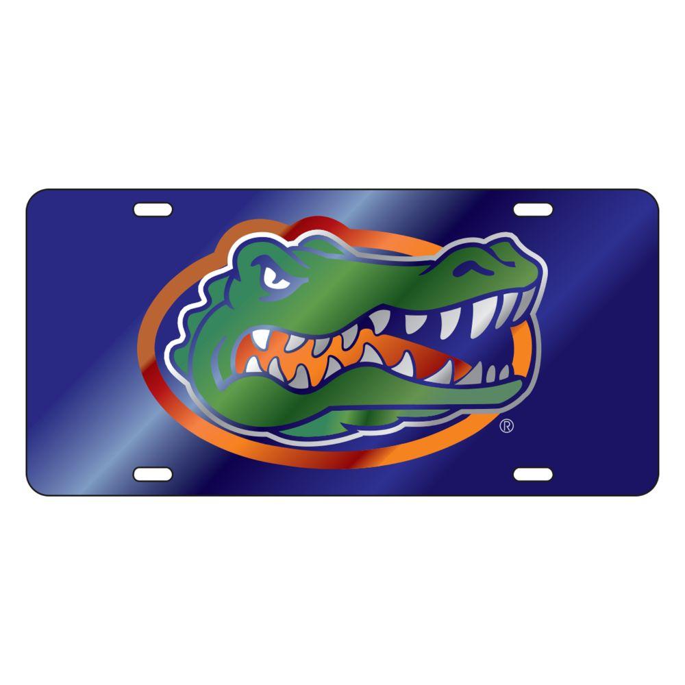 Florida Gators Royal Blue  Logo License Plate