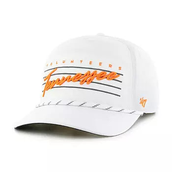 Tennessee Volunteers White Downburst Hitch Rope Adjustable Hat