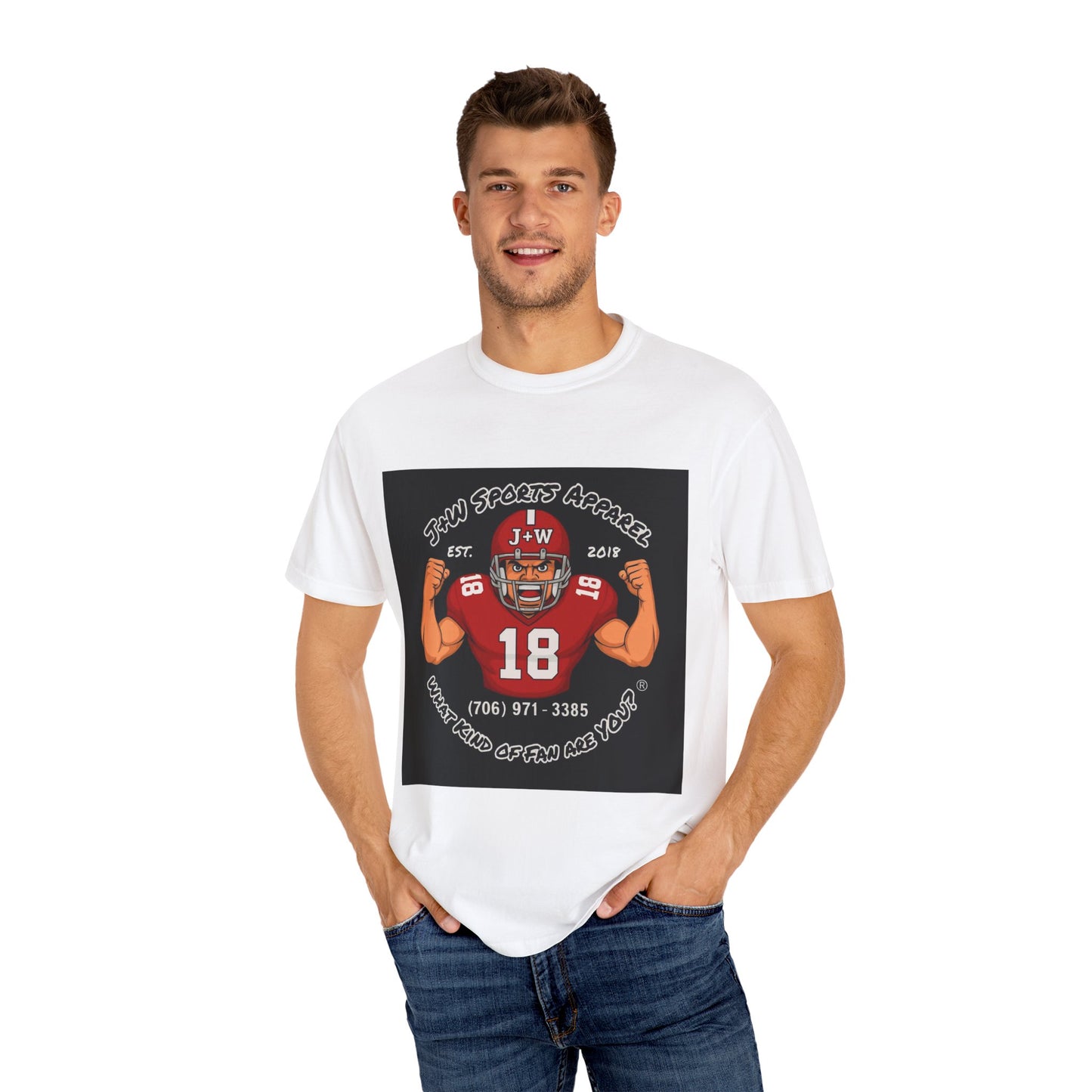 Sporty Graphic T-Shirt - Perfect for Game Day, Fitness Enthusiasts, Football Fans, Birthday Gifts, Casual Wear