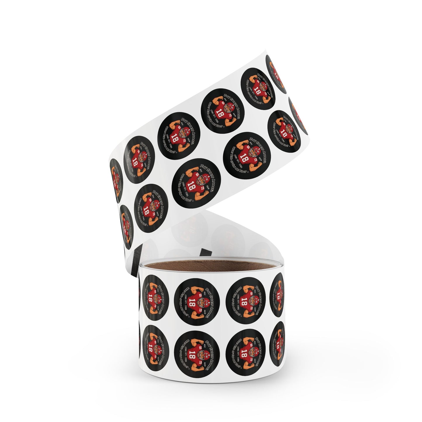 Round Sticker Label Rolls