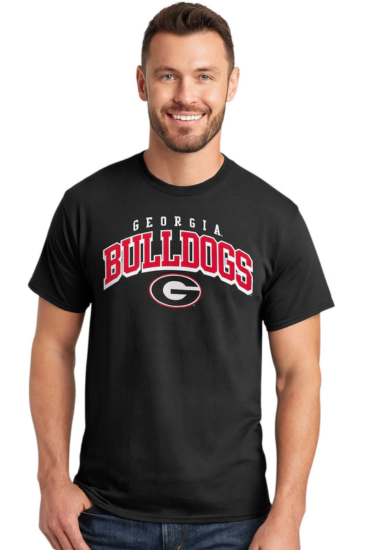 Georgia Bulldogs Line Corps T-Shirt - Black