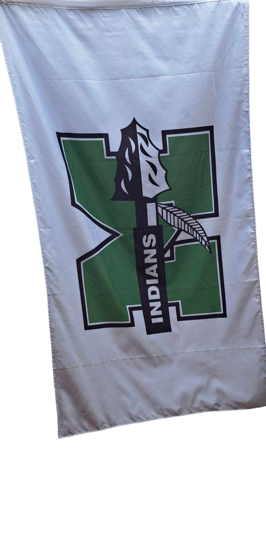 Murray County Indians  3x5 Double Sided Flag