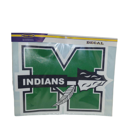 Murray County Indians - 12 ' "M" Logo Indians Sticker