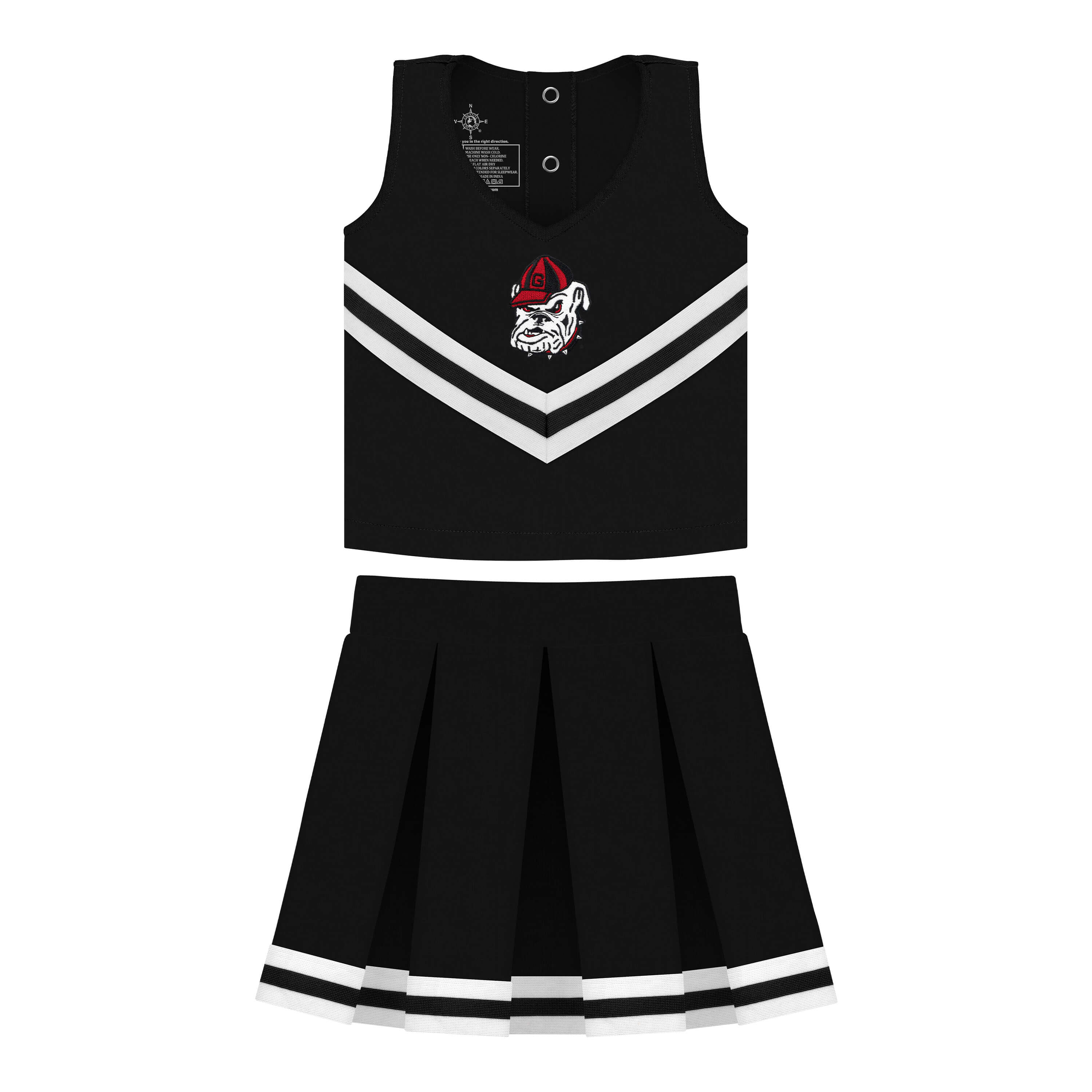 Georgia bulldogs cheerleader costume best sale