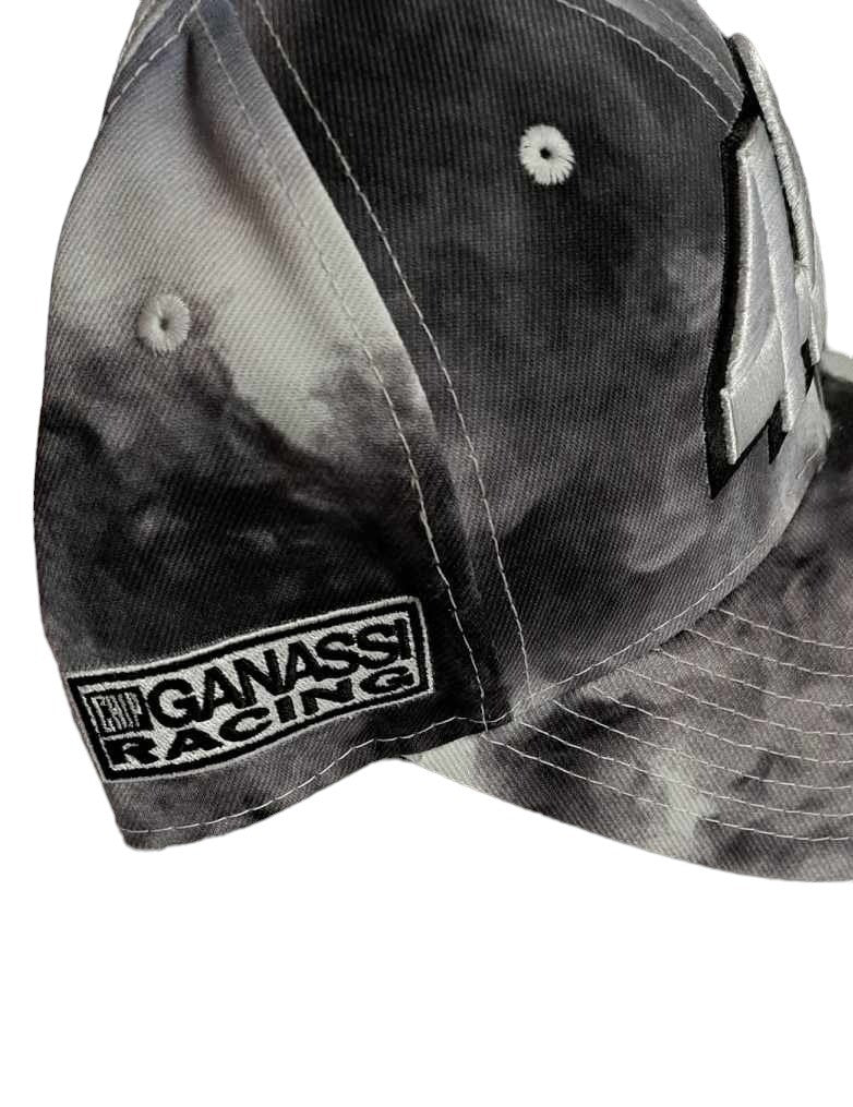 New Era Smoke Grey Kyle Larson #42 Hat adjustable fit