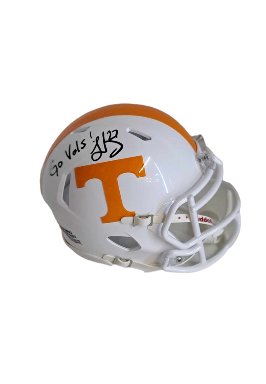 Troy Fleming # 27 Tennessee Volunteers Signed Mini Helmet