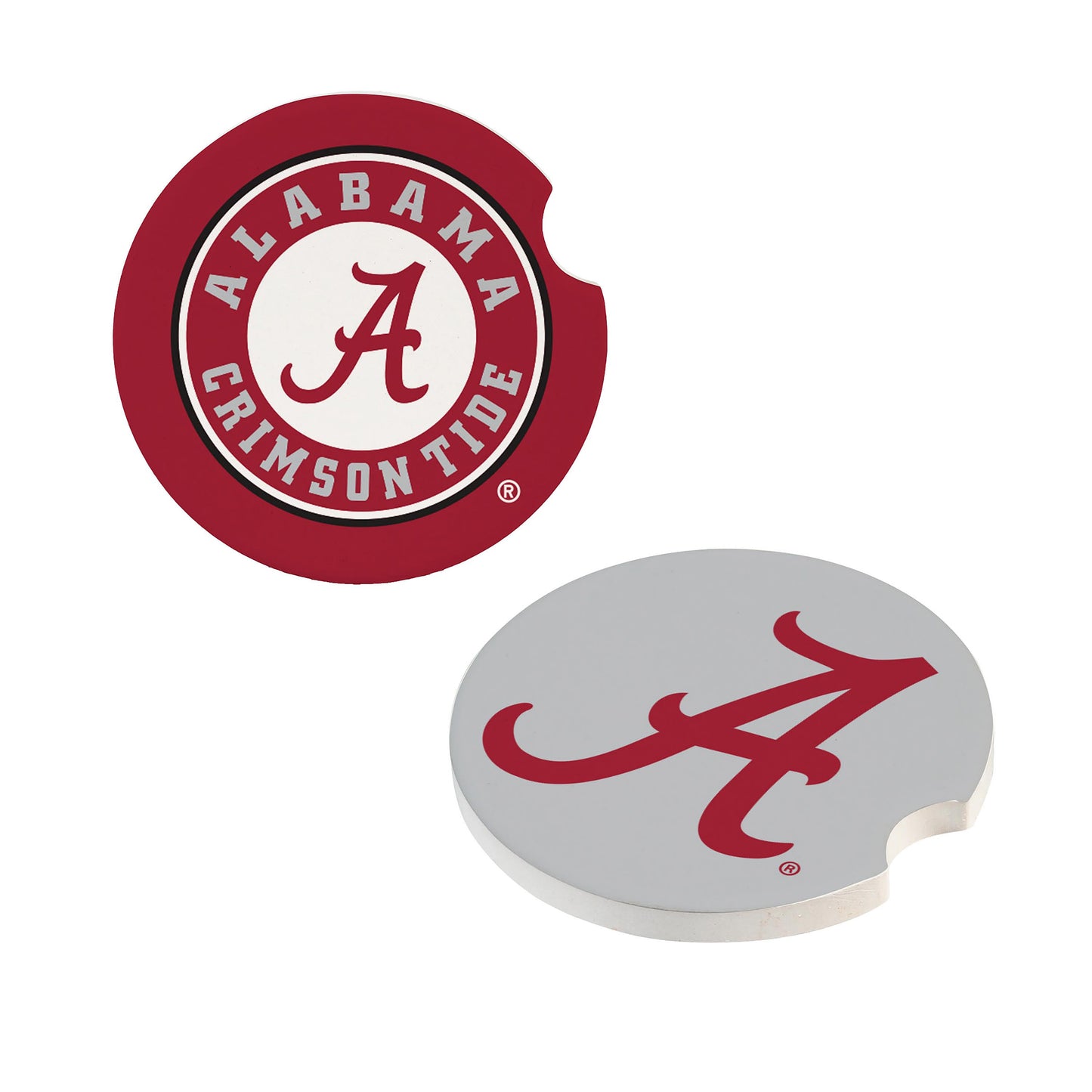 Alabama Crimson Tide - Car Coaster Set, 2pc