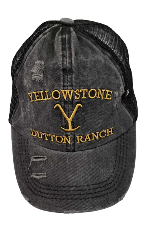 Yellowstone Women's Hat with Pony Tail Opening