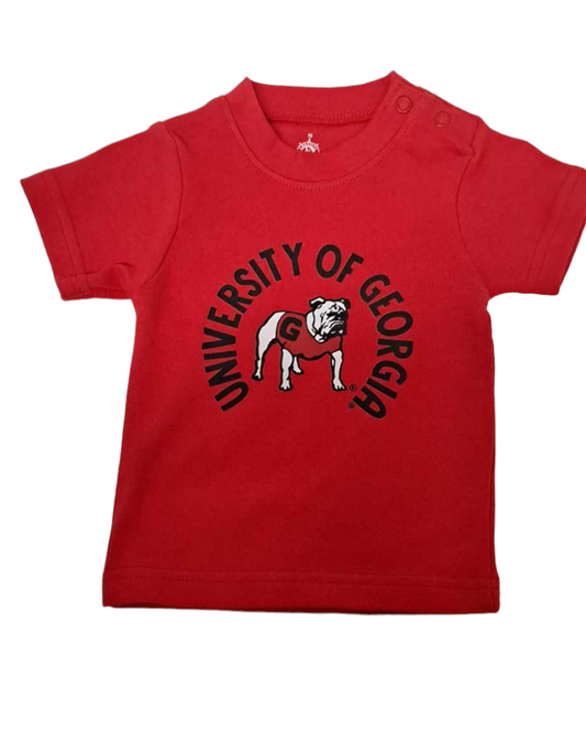 Georgia Bulldogs  Infant  Arched T-Shirt