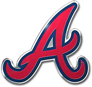 Atlanta Braves 3D Color Metal Emblem – J&W Sports Apparel