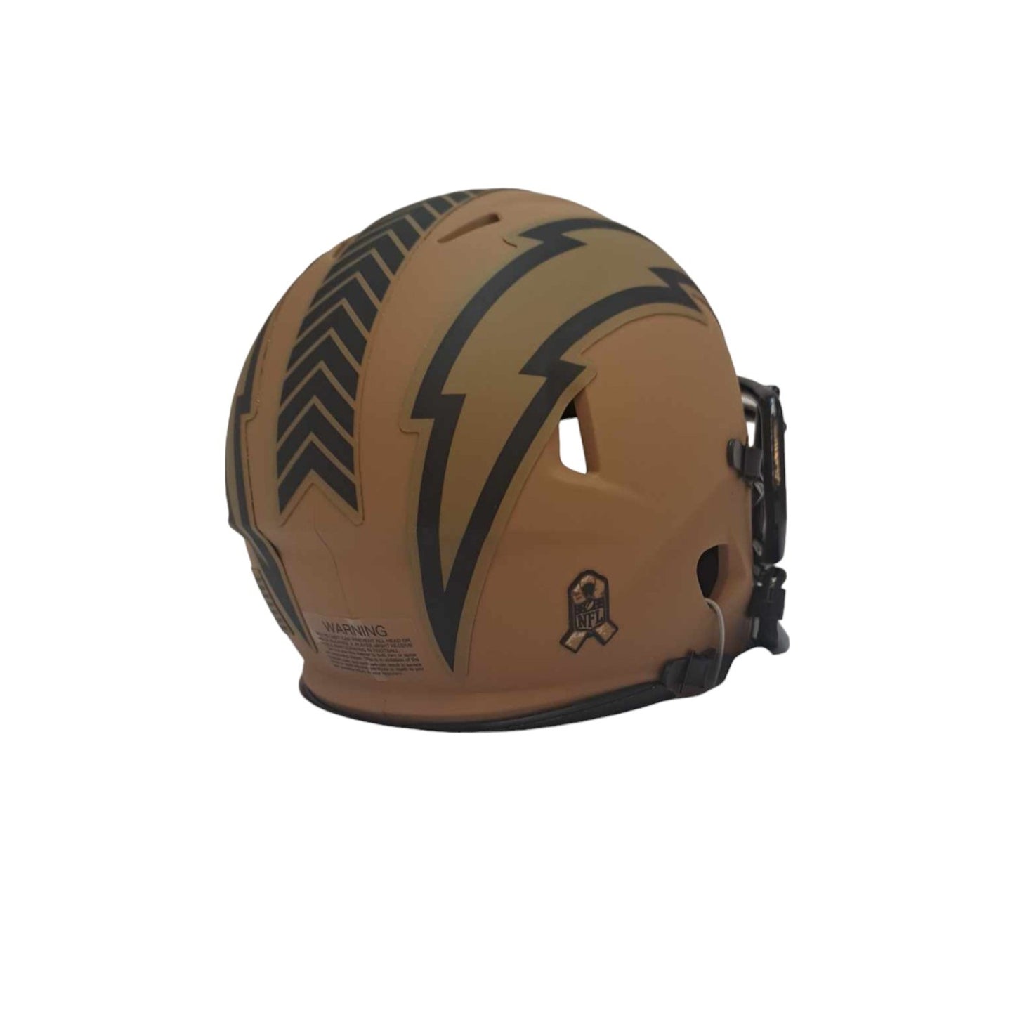 Los Angeles Chargers Helmet Riddell Replica Mini Speed Style Salute To Service 2023