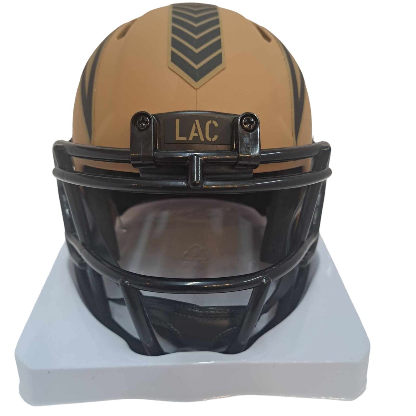 Los Angeles Chargers Helmet Riddell Replica Mini Speed Style Salute To Service 2023