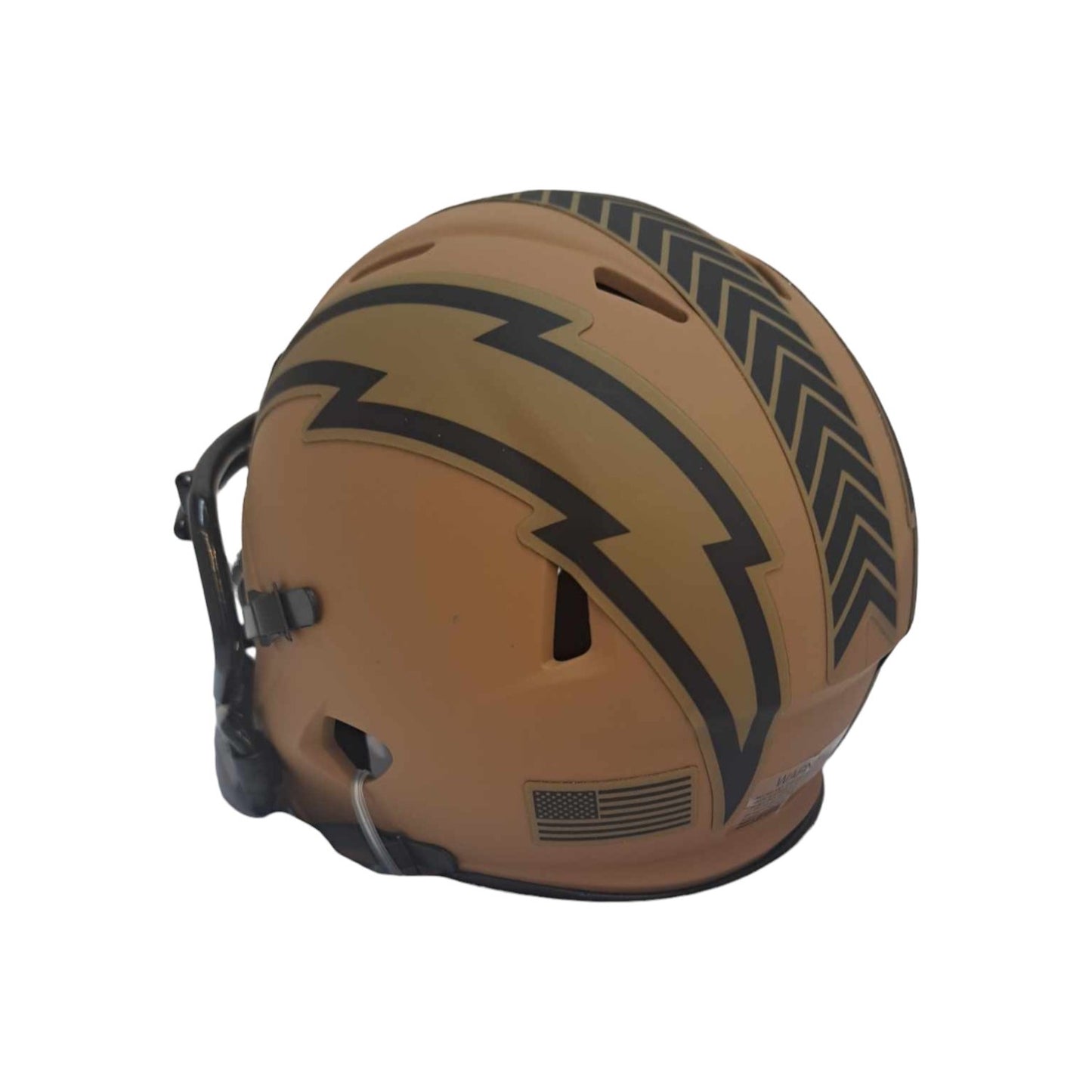 Los Angeles Chargers Helmet Riddell Replica Mini Speed Style Salute To Service 2023