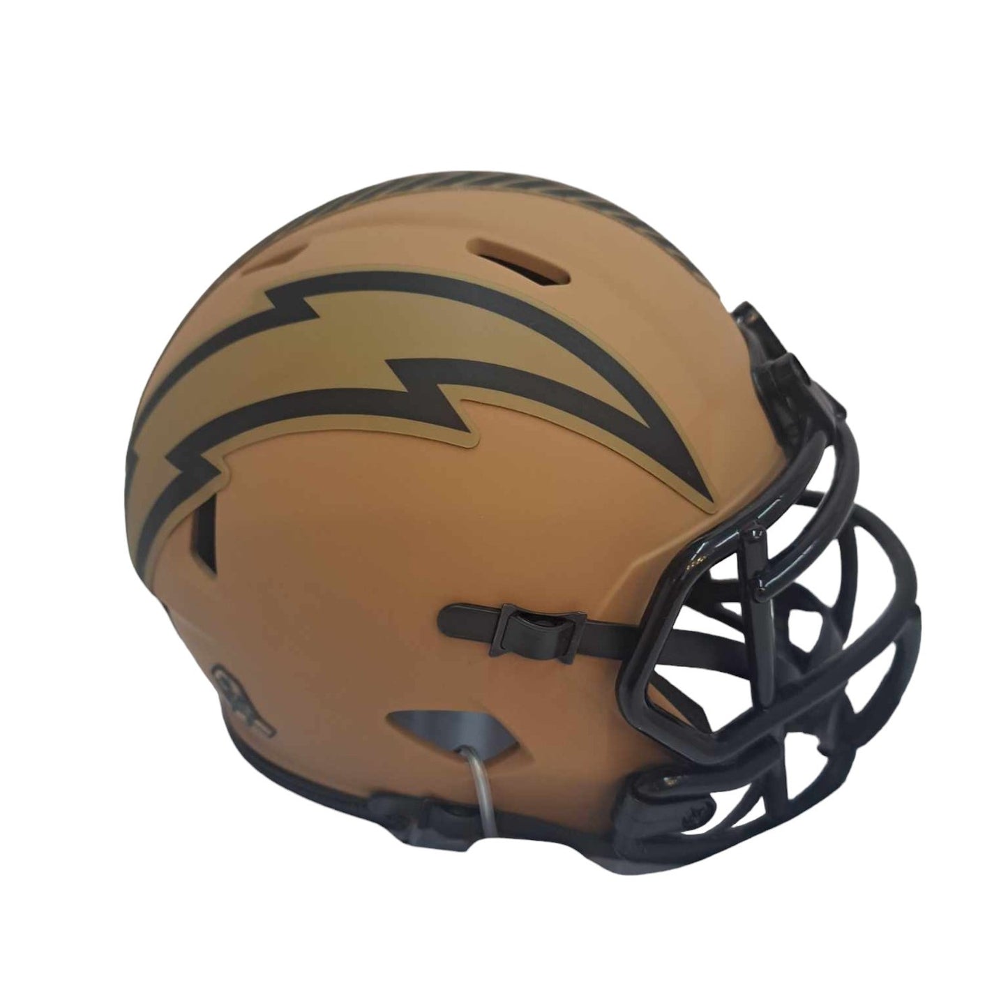 Los Angeles Chargers Helmet Riddell Replica Mini Speed Style Salute To Service 2023