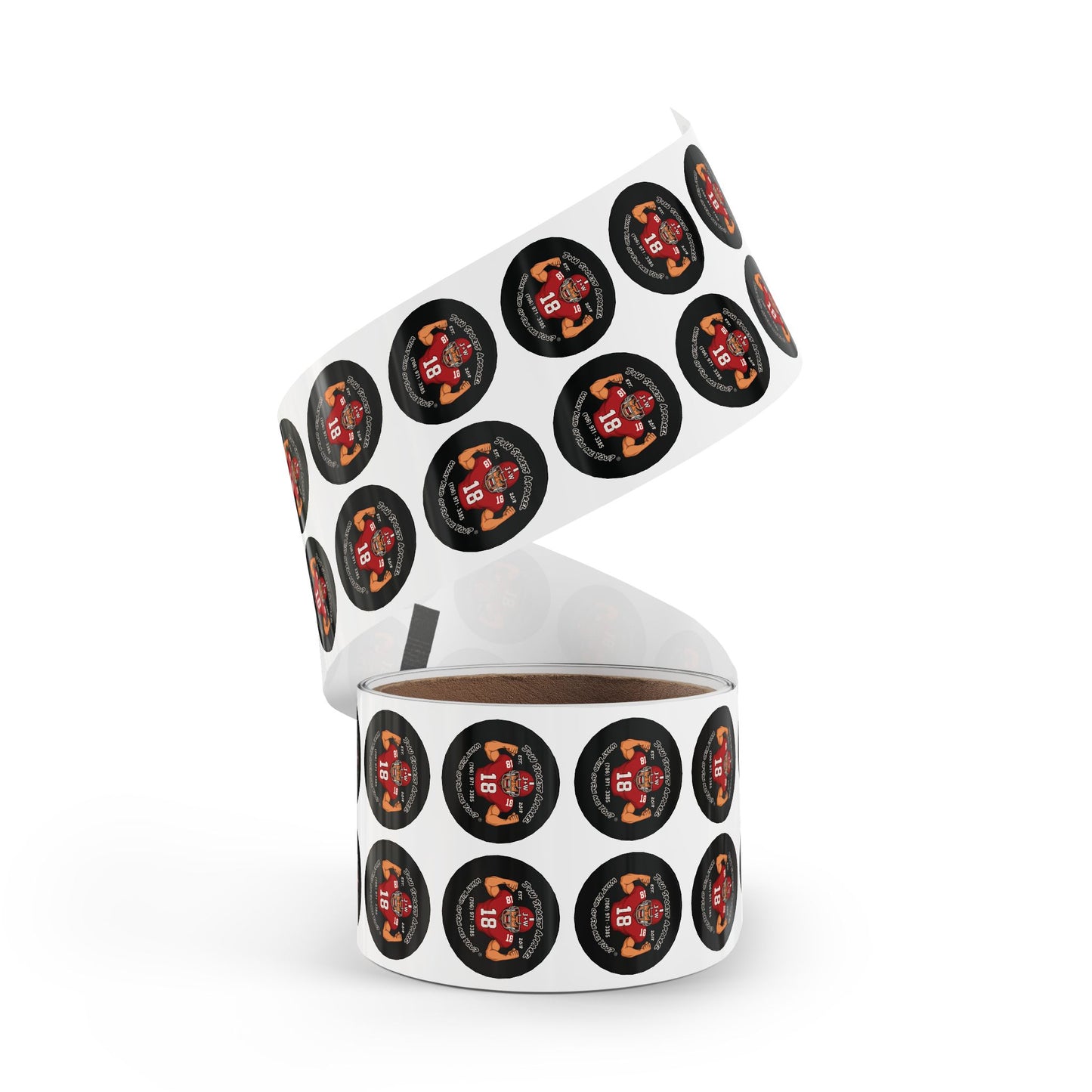 Round Sticker Label Rolls