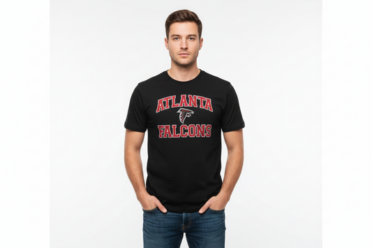 Atlanta Falcons Flint Black Premier Franklin Tee