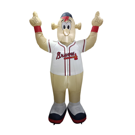 Atlanta Braves Blooper Yard Inflatable - 100 | Standard Design - J&W Sports Apparel