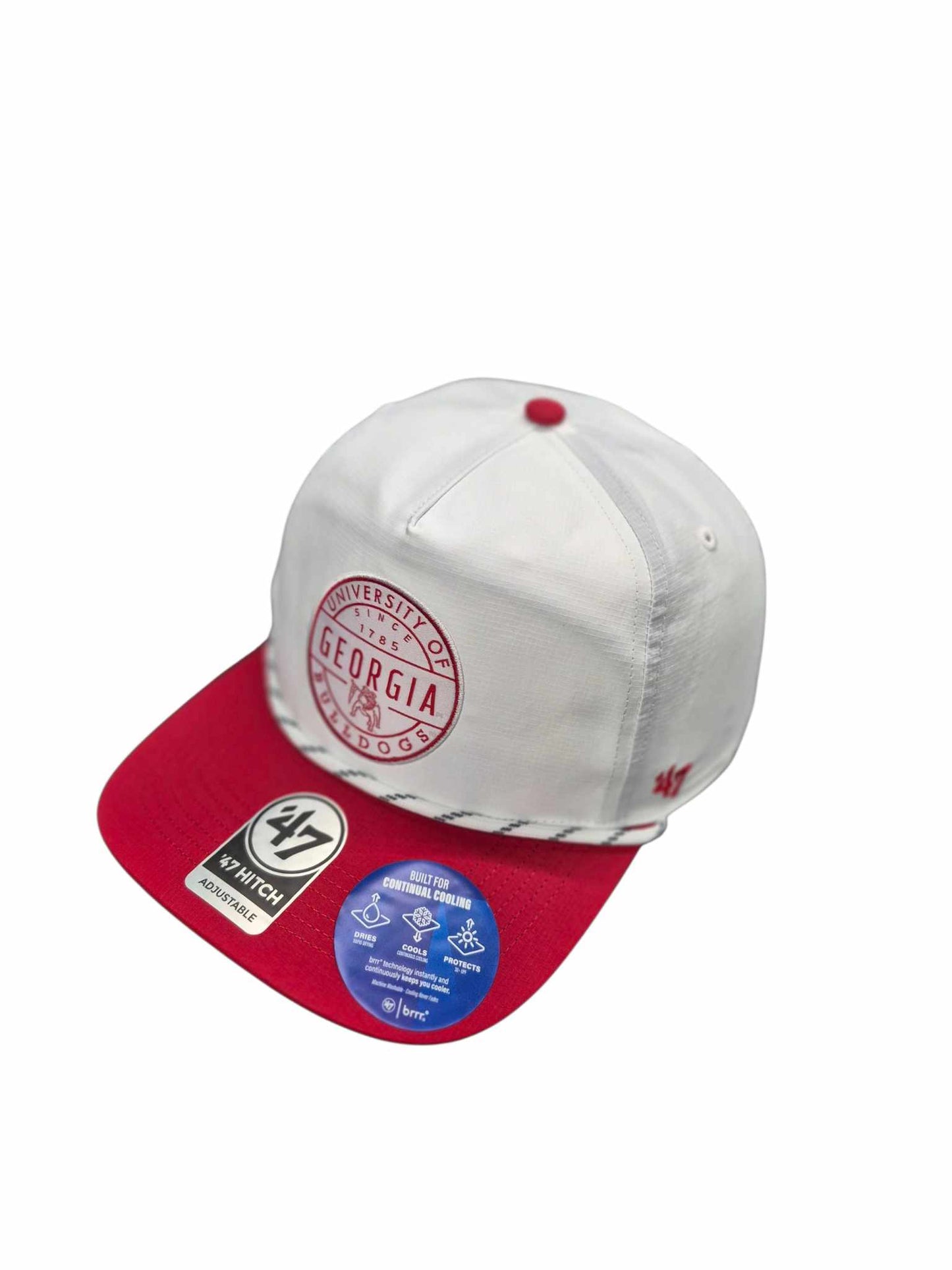 GEORGIA BULLDOGS VIN WHITE SUBURBIA TT 47 HITCH HAT