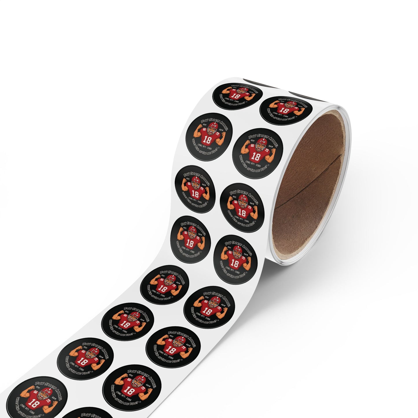 Round Sticker Label Rolls