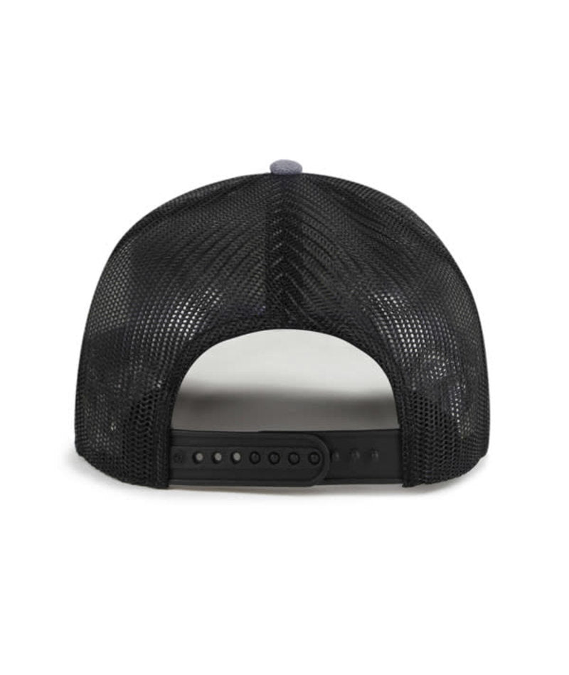 GEORGIA BULLDOGS CHARCOAL CARBON ROPE 47 TRUCKER