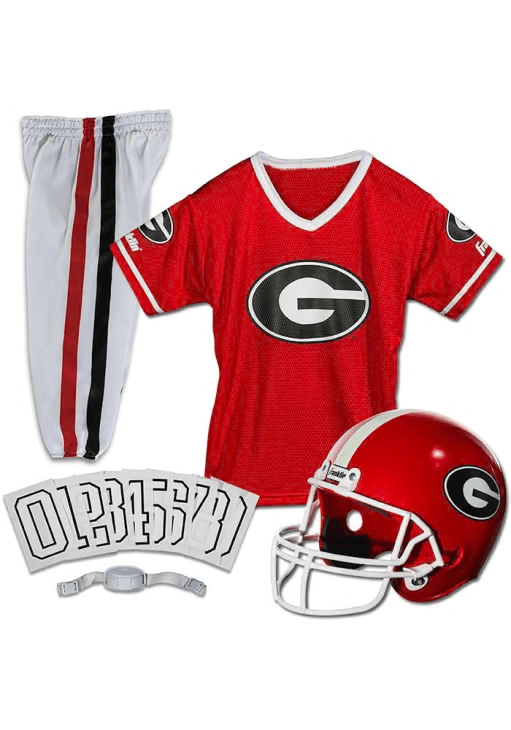 Georgia Bulldogs Youth Franklin Sports Deluxe Uniform Set