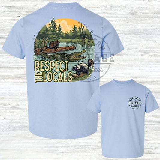 Southern Heritage - Respect the Locals Lat Youth Tee