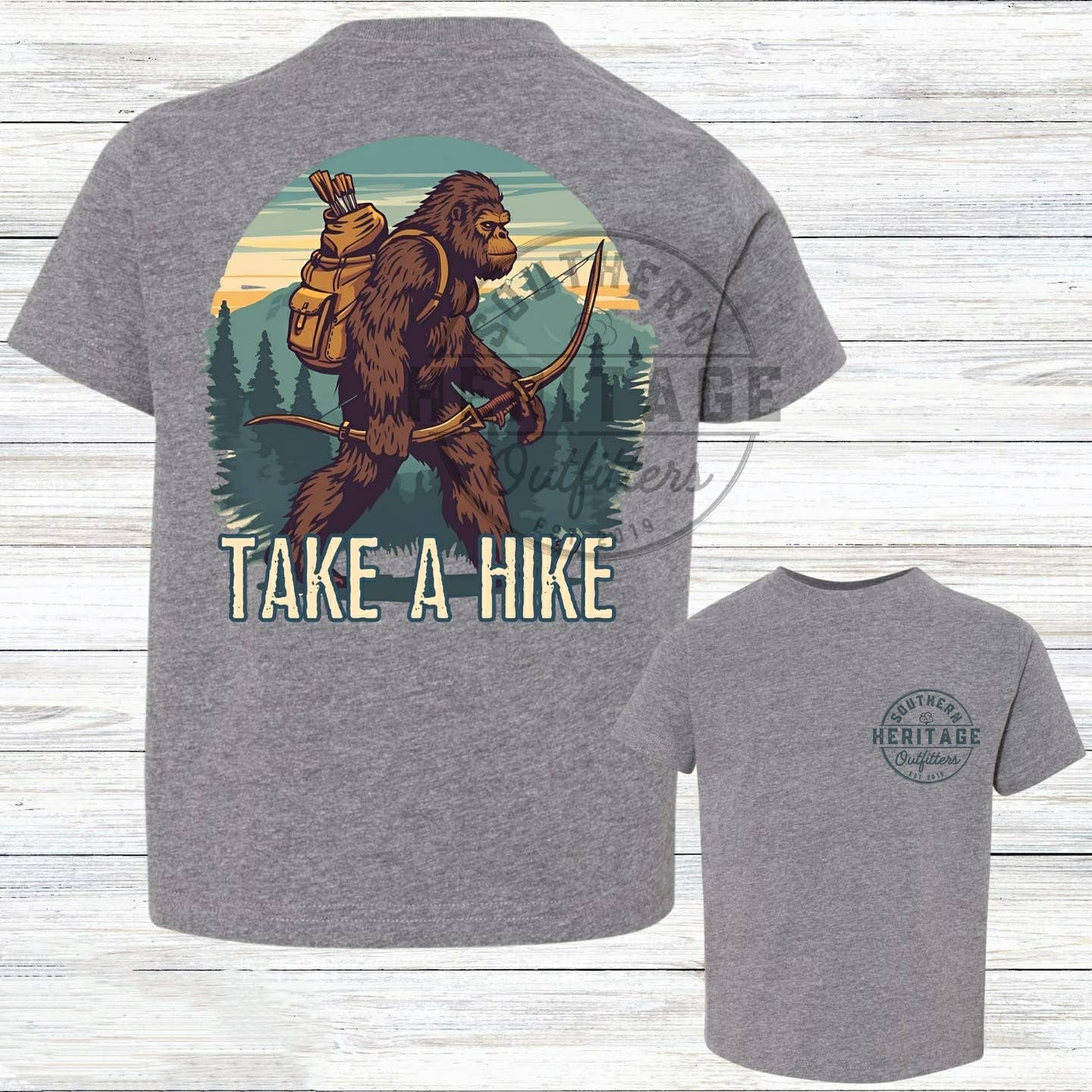 Southern Heritage - Take A Hike Lat Youth Tee