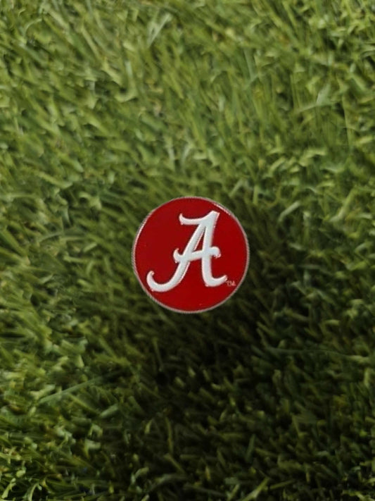 Alabama Crimson Tide Ball Marker Color - Crimson