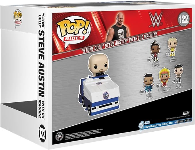 WWE 60th Anniversary Ride Super Deluxe - Stone Cold Steve Austin with Zamboni Machine