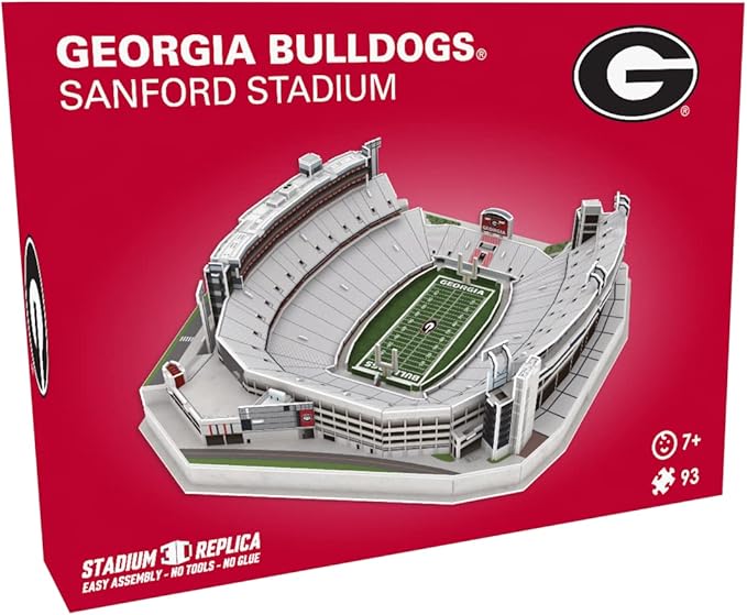 Georgia Bulldogs Football Sanford Stadium 3D Puzzle