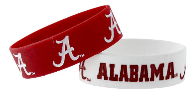 Alabama Crimson Tide Bracelets 2 Pack