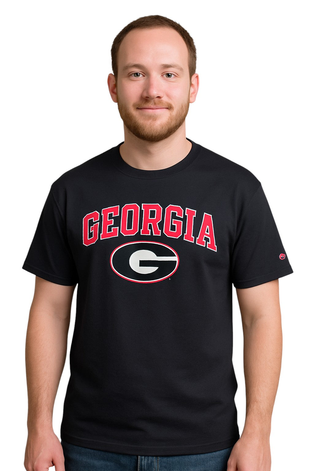 Georgia Bulldogs - Black Basic Short Sleeve T-Shirt